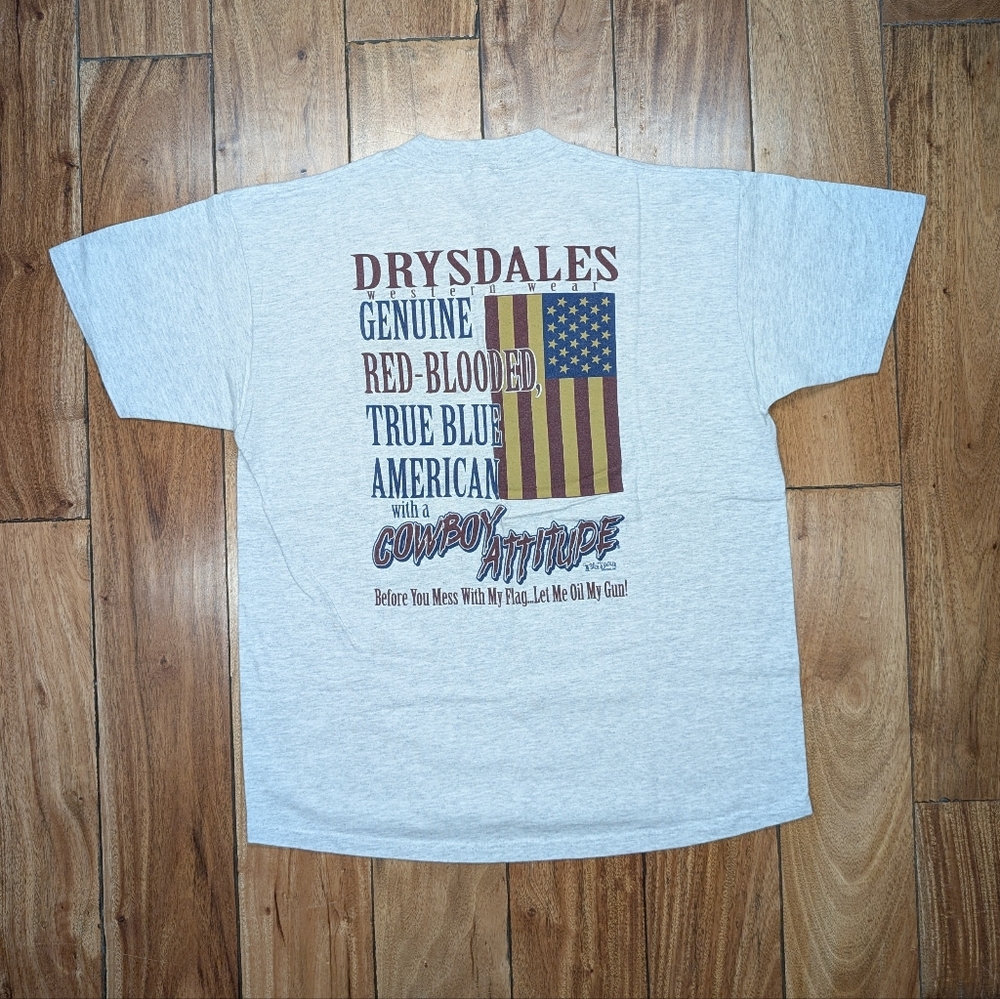 Drysdales Vintage Cowboy T-Shirt (L)